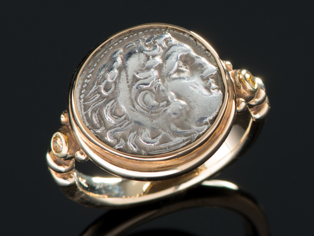 Custom Coin Ring 4×3