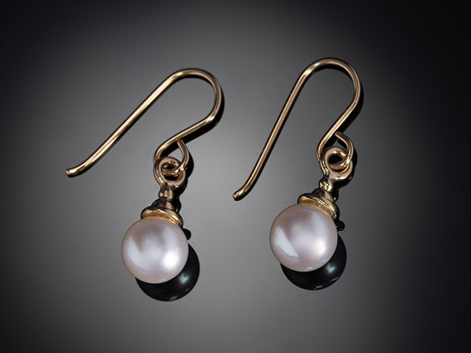 Pearl Earrings-123RR